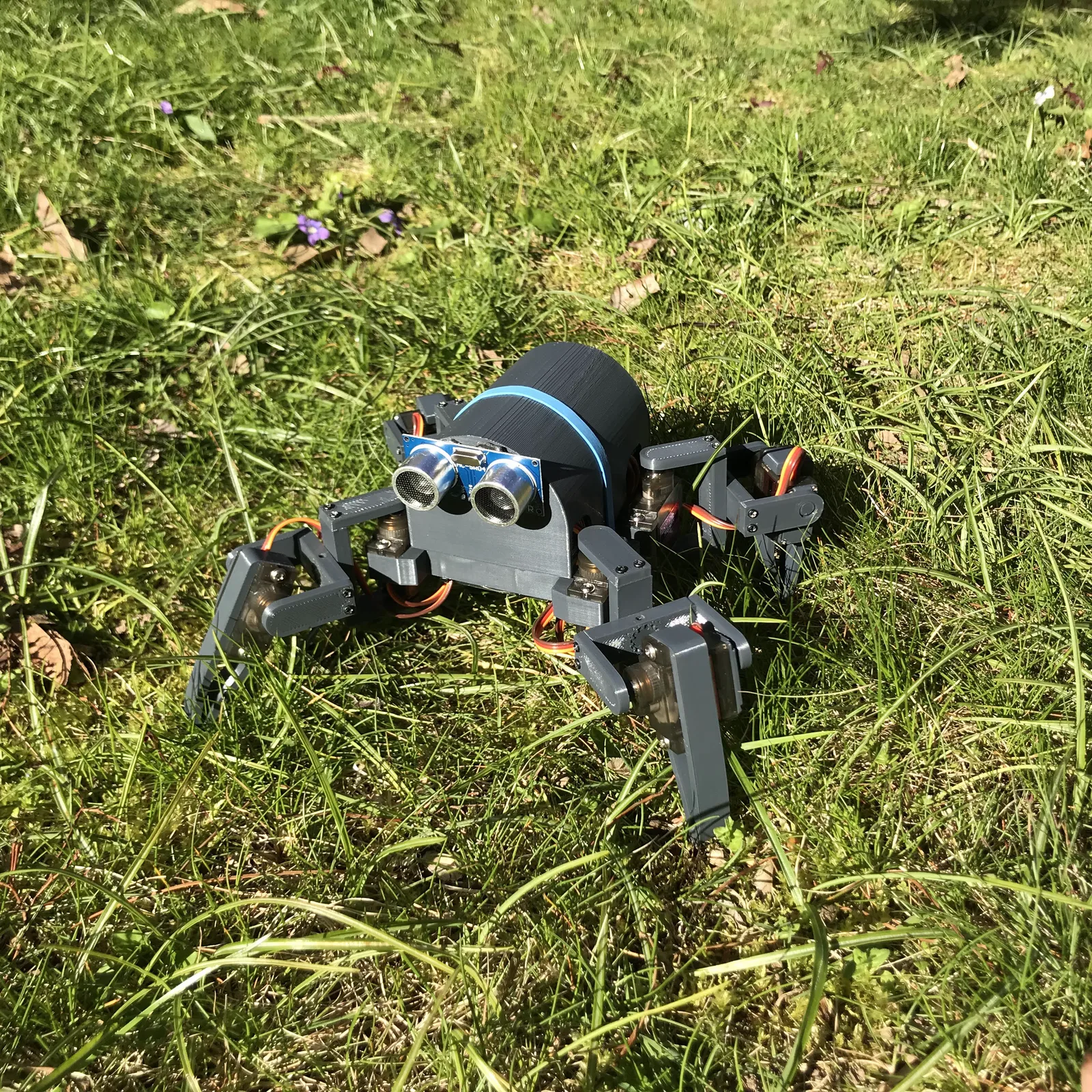 Quadruped robot assembly